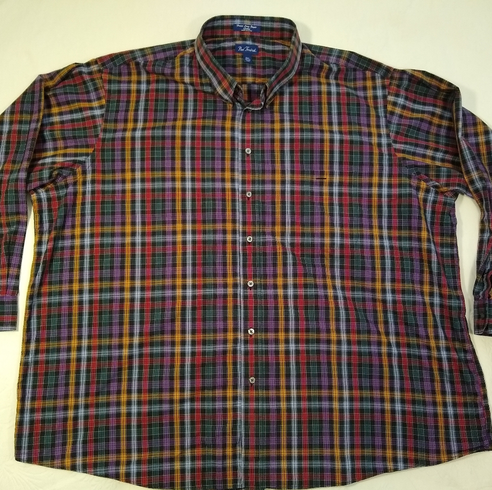 Paul Fredrick Men's 4XL shirt immaculate quality